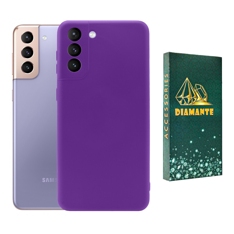 کاور دیامانته مدل sili_77 Gn مناسب برای گوشی موبایل سامسونگ Galaxy S21 Plus