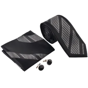 ست کراوات، دستمال و دکمه سردست مدل VATE-LUXURY2017