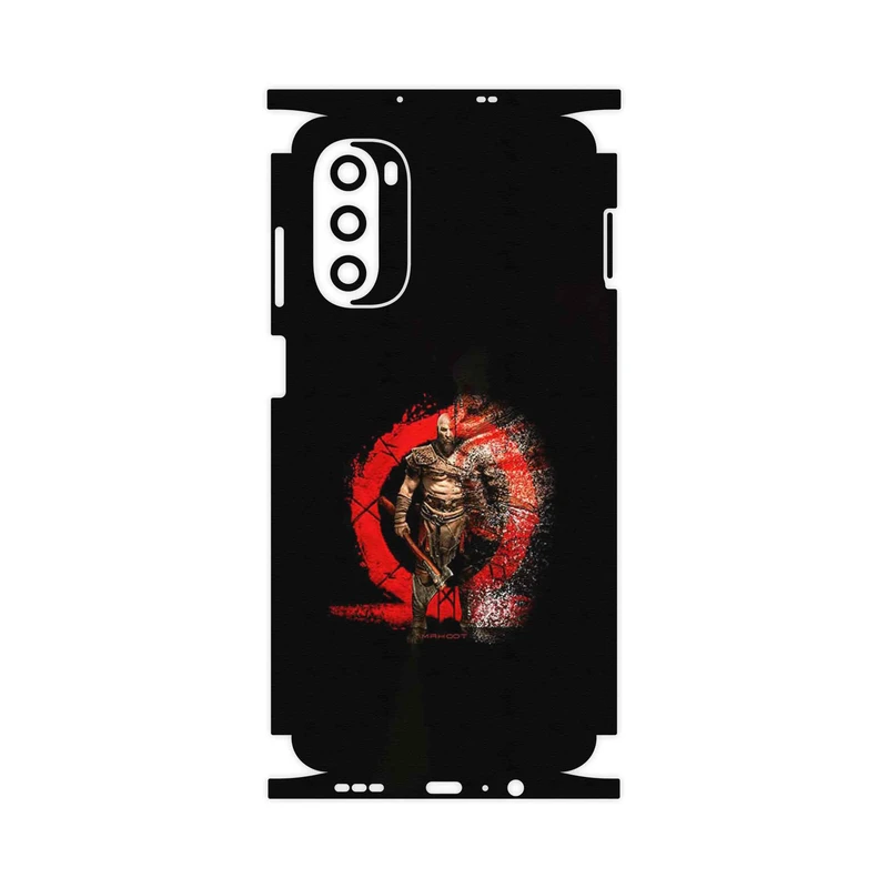 برچسب پوششی ماهوت مدل GOD_OF_WAR-FullSkin مناسب برای گوشی موبایل موتورولا Moto G52