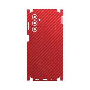 MAHOOT Red-Fiber-FullSkin Cover Sticker for Samsung Galaxy F54