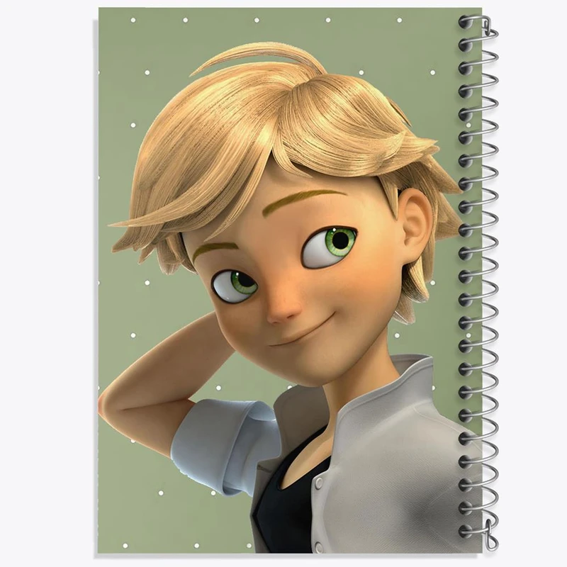 دفتر شطرنجی 50 برگ خندالو طرح پسر گربه ای کد 3449