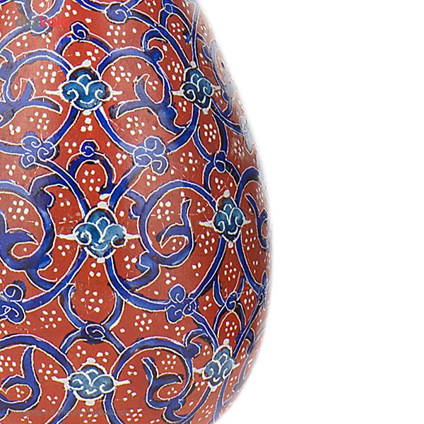 Esmaili Copper Enamel vase in height of 11 cm