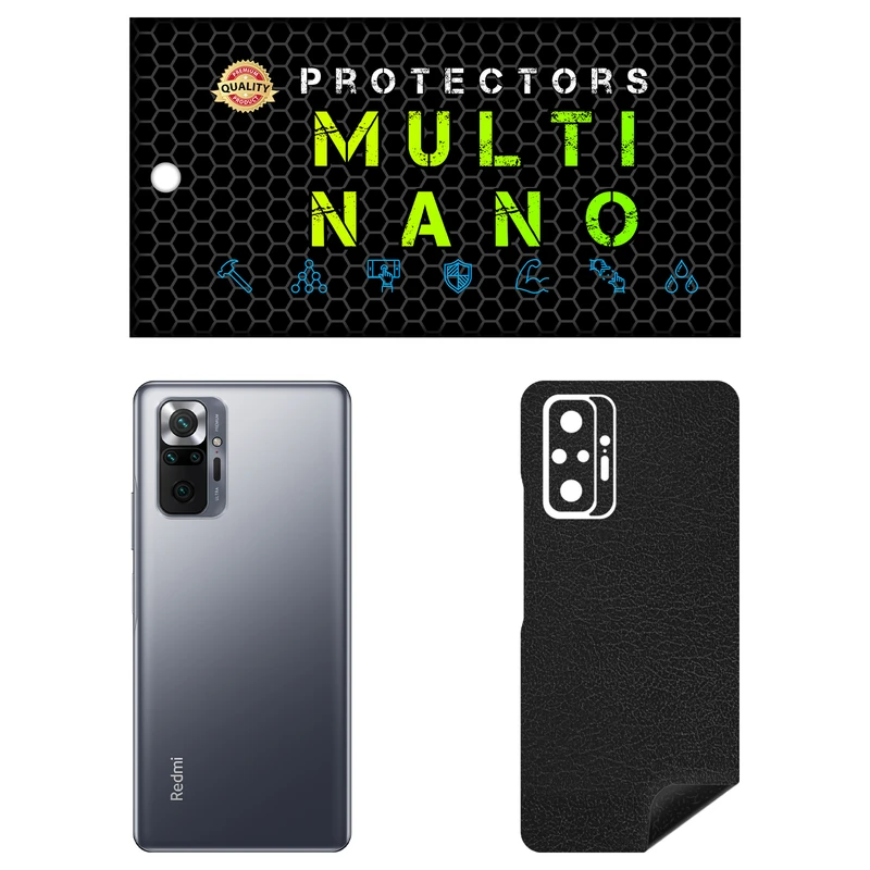 برچسب پوششی مولتی نانو طرح چرم مدل X-F1L مناسب برای گوشی موبایل شیائومی Redmi Note 10 Pro Max