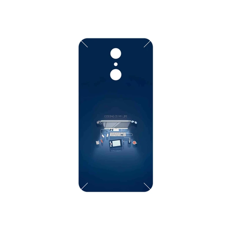 برچسب پوششی ماهوت مدل Programming 3 مناسب برای گوشی موبایل ال جی Q7