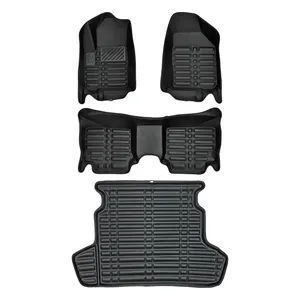 کفپوش پنج بعدی خودرو پانیذ مدل EVA مناسب برای آریزو ۵ به همراه کفپوش صندوق