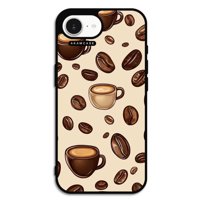 کاور آکام مدل AMC-WA16E-COFFEE-10 مناسب برای گوشی موبایل اپل iPhone 16 E