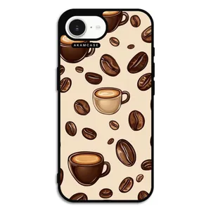 AKAM AMC-WA16E-COFFEE-10 Cover For Apple iPhone 16 E