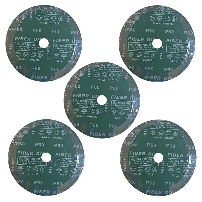 ورق سنباده دیسکی اورینت کرافت مدل P60 قطر 180 میلی متر بسته 5 عددی