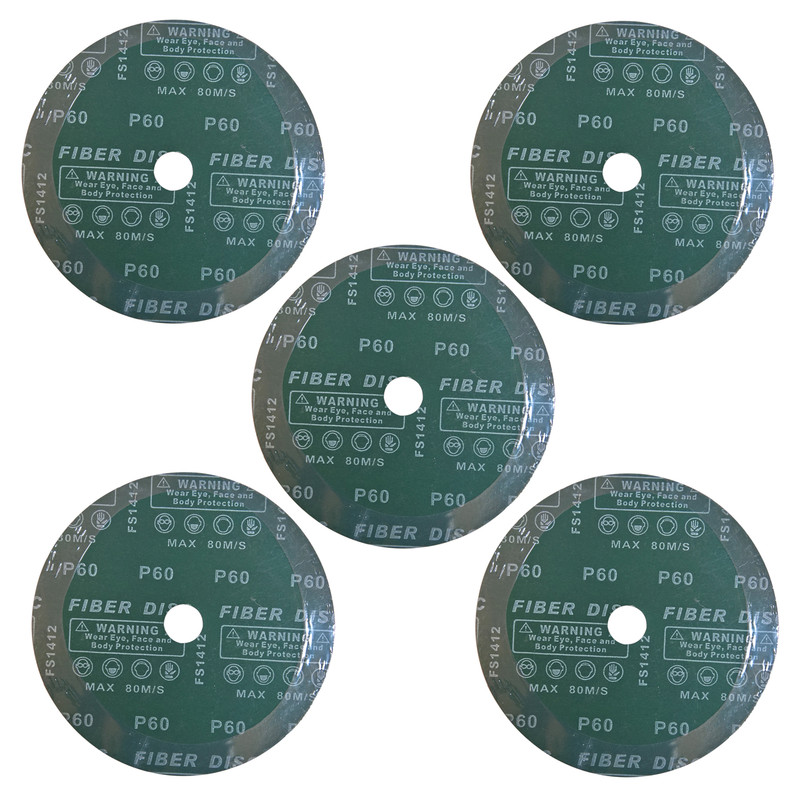 ورق سنباده دیسکی اورینت کرافت مدل P60 قطر 180 میلی متر بسته 5 عددی