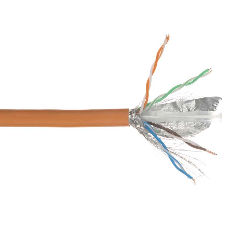 کابل شبکه ویسمن مدل Cat 6 SFTP CCA به طول 500 متر کابل شبکه ویسمن مدل Cat 6 SFTP CCA به طول 500 متر