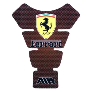 برچسب باک موتور سیکلت مدل Ferrari