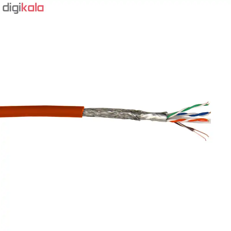 کابل شبکه ویسمن مدل Cat 6 SFTP CCA به طول 500 متر