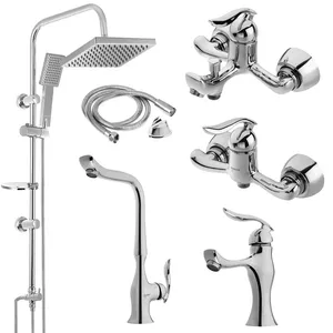 ست شیرآلات پرکاس مدل آیلین کد 03 مجموعه 6 عددی