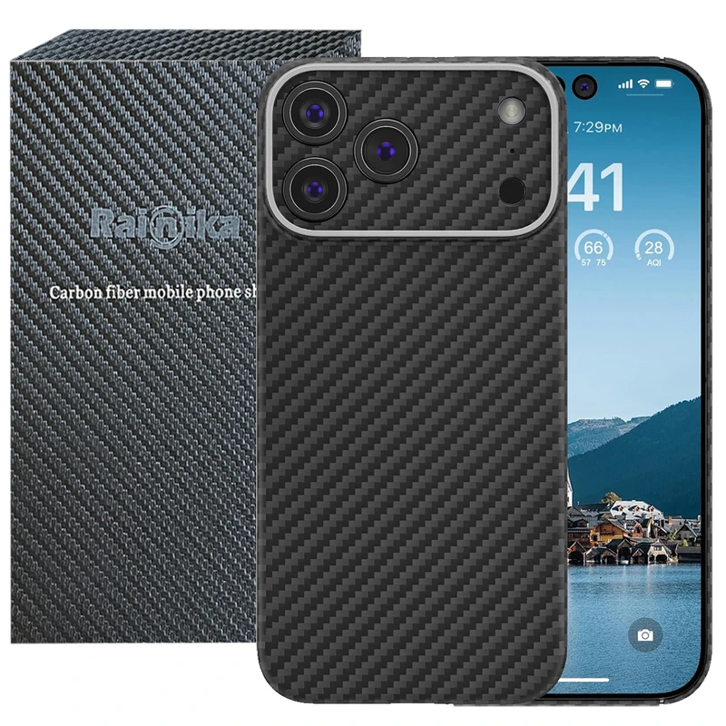کاور رینیکا مدل Carbon Fiber M مناسب برای گوشی موبایل اپل Iphone 17 Pro Max