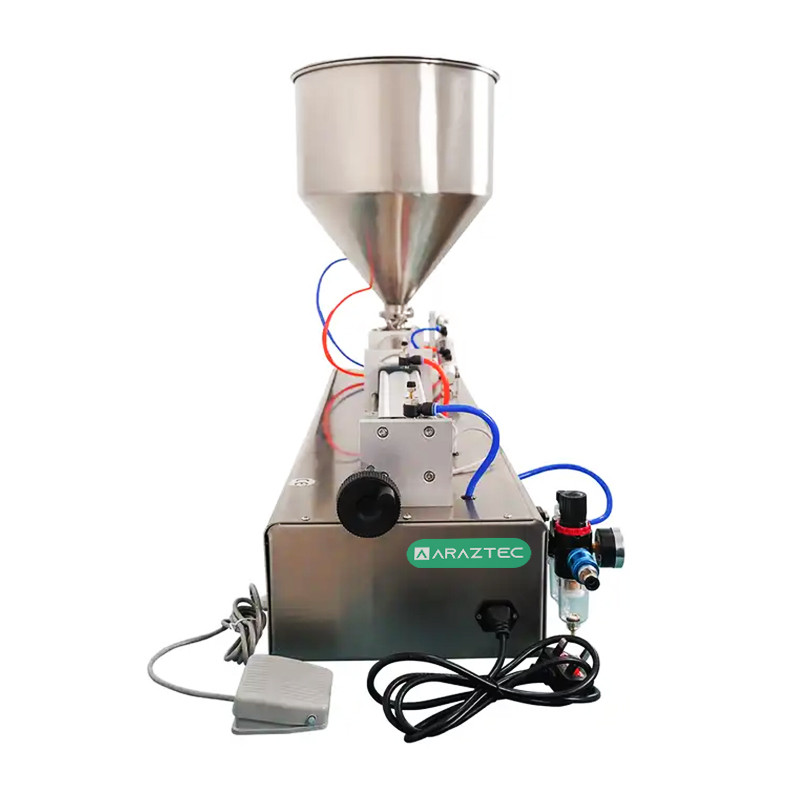 دستگاه پرکن مایعات آرازتک مدل F1