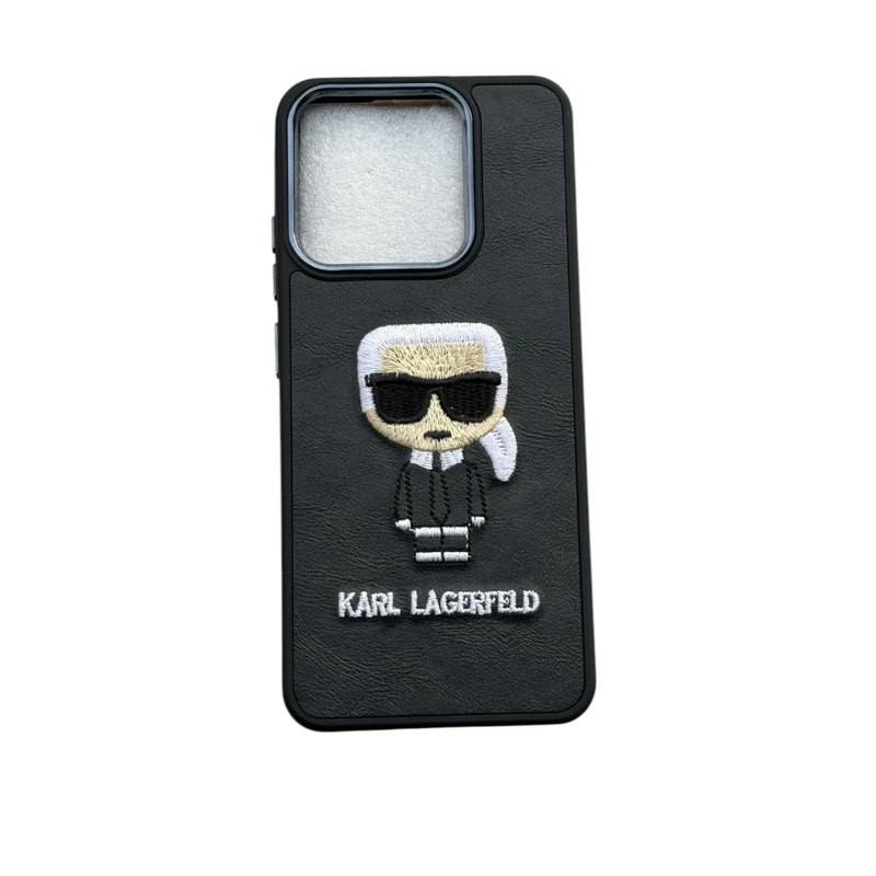 کاور طرح چرمی کد karl-3434 مناسب برای گوشی موبایل شیائومی Redmi note 12 pro 5G
