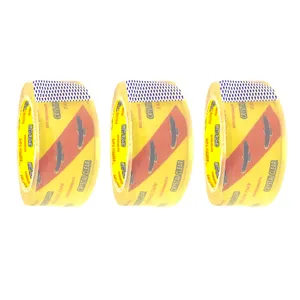 چسب نواری پهن کریستال کلیر مدل AGL0002 عرض 5 ساتی متر بسته 3 عددی