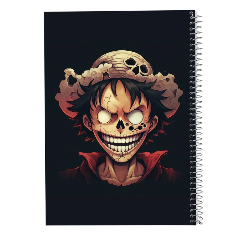 دفتر ژورنال نویسی 50 برگ مدوپد مدل نقطه ای طرح وان پیس One Piece کد DF10733