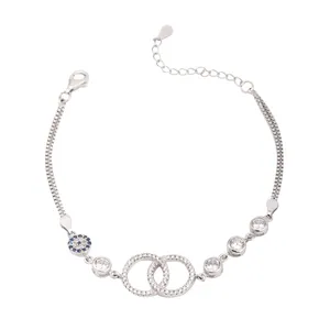 دستبند نقره کد B1199