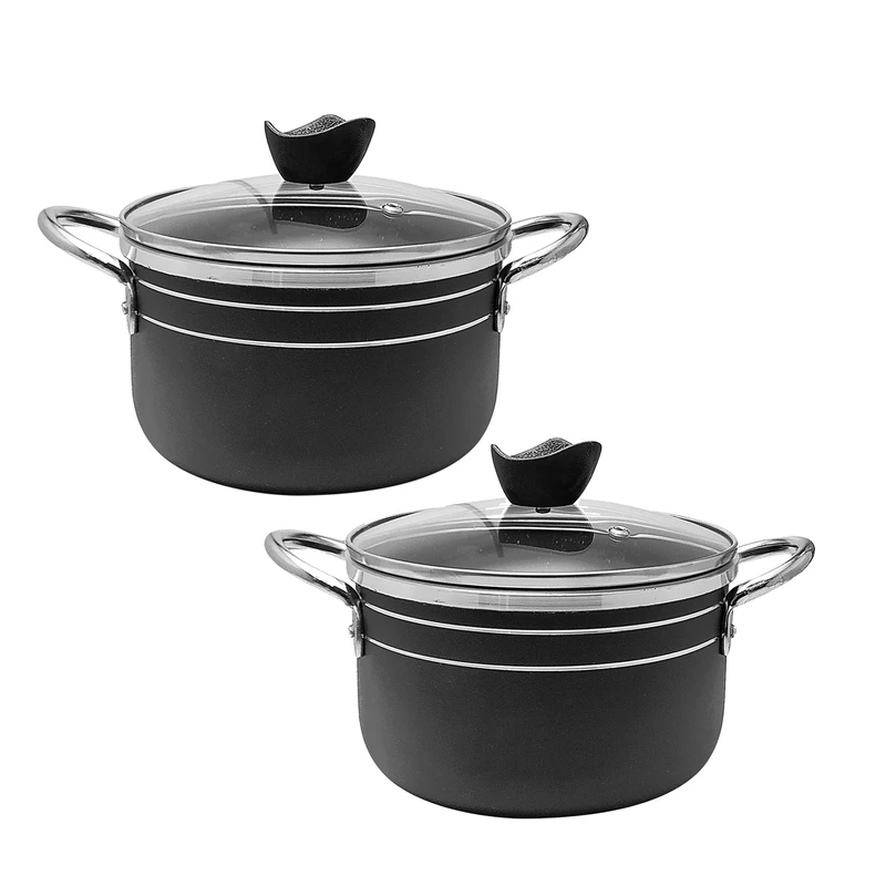 سرویس قابلمه گرانیت 4 پارچه ظرف سازان اسدیان مدل سیلور