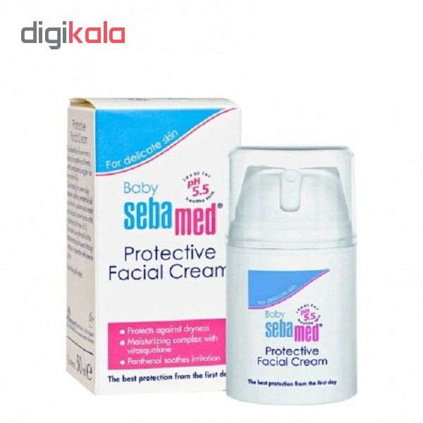 کرم نرم کننده کودک سبامد مدل PROTECTIVE حجم 50 میلی لیتر