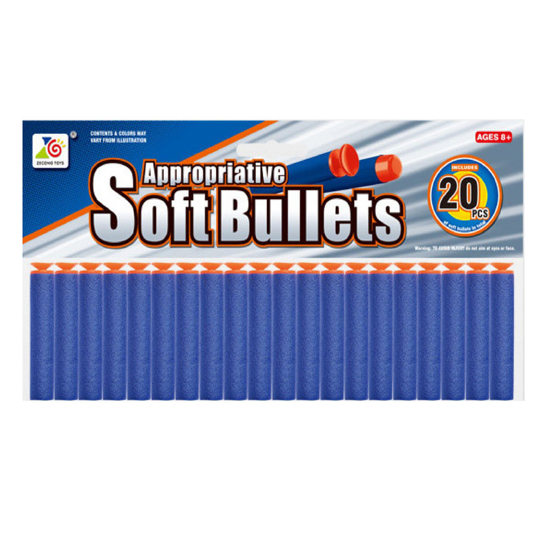 تیر تفنگ بازی مدل 02 بسته 20 عددی