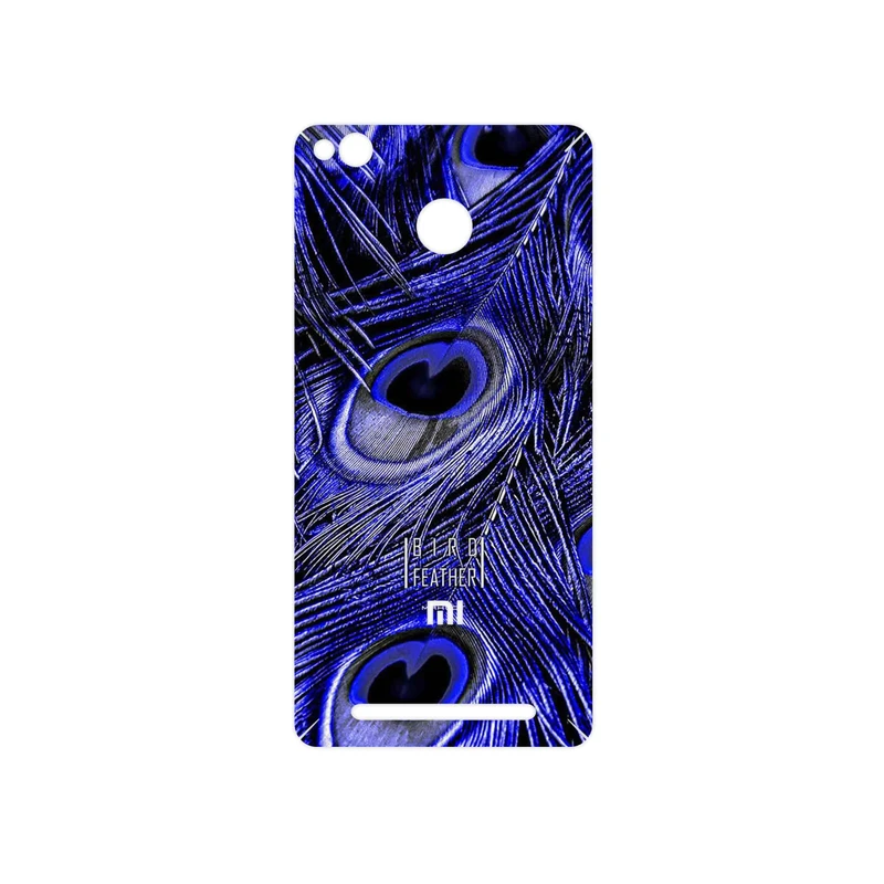 برچسب پوششی ماهوت مدل Purple Feather مناسب برای گوشی موبایل شیائومی Redmi 3 Pro