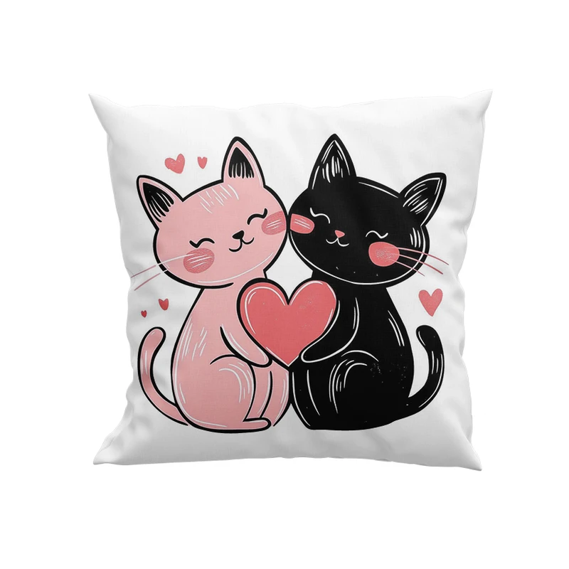 کوسن پاد آفرین مدل گربه ها کد DKK1101