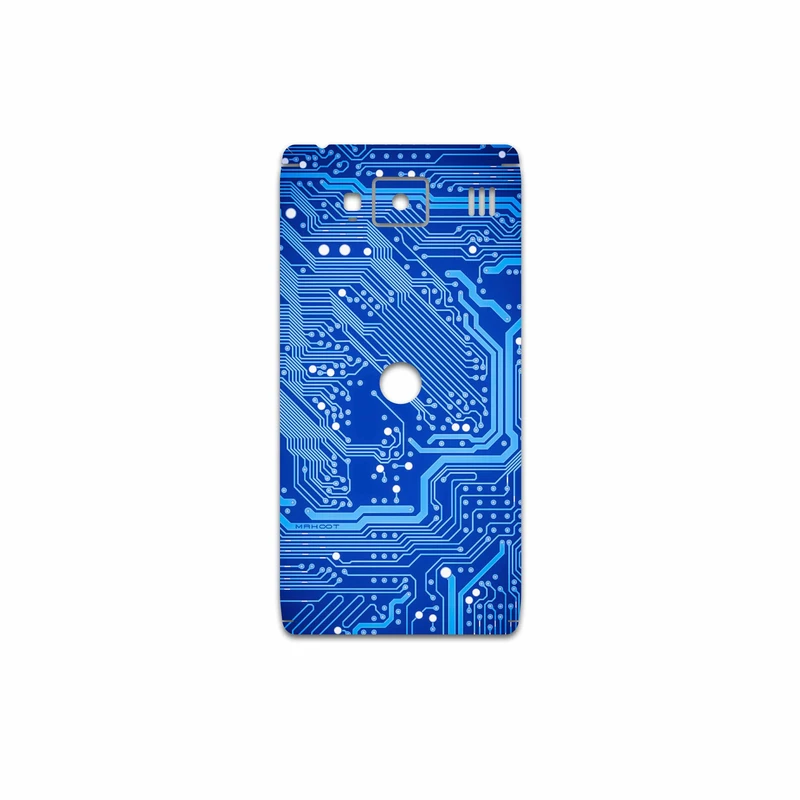 برچسب پوششی ماهوت مدل Blue Printed Circuit Board مناسب برای گوشی موبایل موتورولا Droid Razr HD