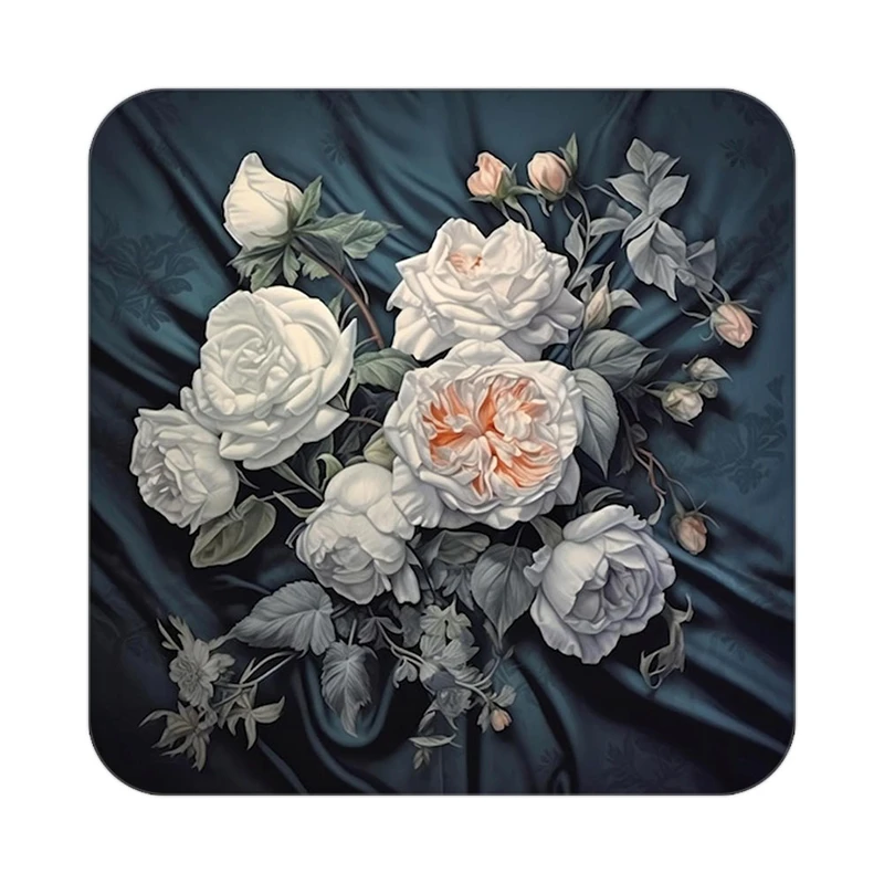 زیر لیوانی کاکتی طرح گل مدل mp16549