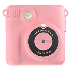 HD 1080P 8MP 16X Instant Print Camera