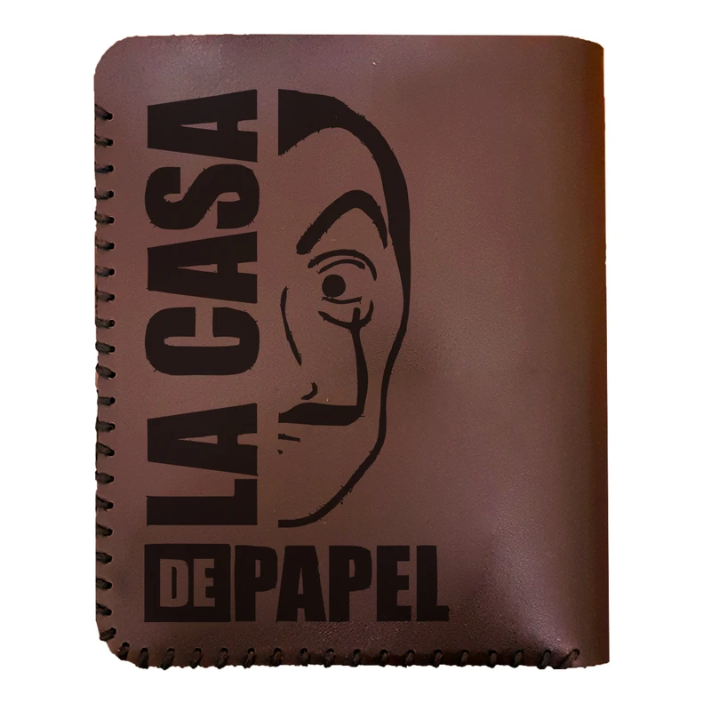 کیف پول مردانه طرح La cassa De Papel کد 9054