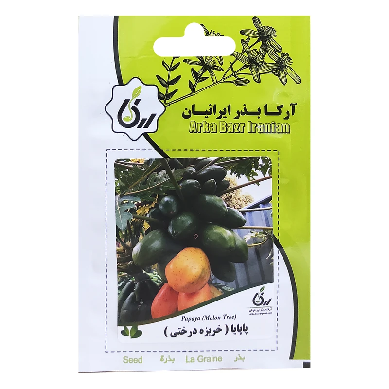 بذر پاپایا خربزه درختی آرکا بذر ایرانیان کد ARK-170