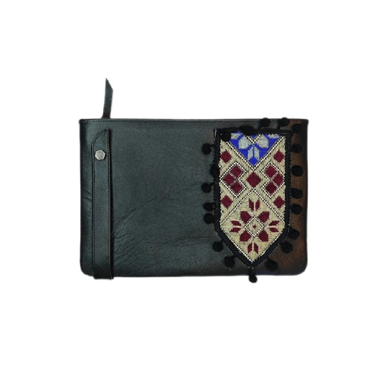 کیف دستی دست دوز زنانه مدل دوخت فنوجی کد ۰۳۴۶۴