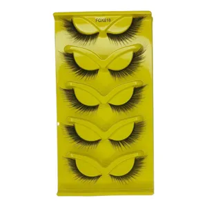 مژه مصنوعی مدل روباهی کد 818 مجموعه 5 عددی