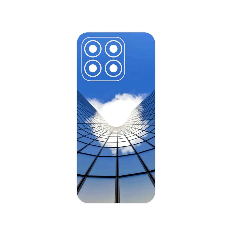 برچسب پوششی ماهوت مدل Glass skyscraper مناسب برای گوشی موبایل آنر X8b