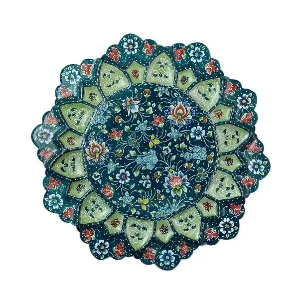 بشقاب میناکاری کد B1006