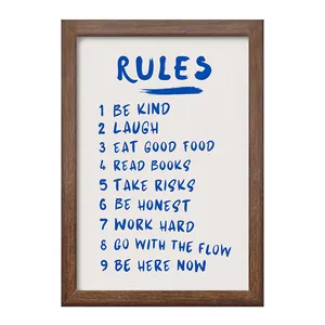 تابلو خندالو طرح Rules کد F11902