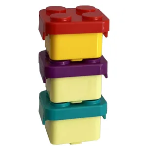 ظرف غذا مدل snack box بسته سه عددی
