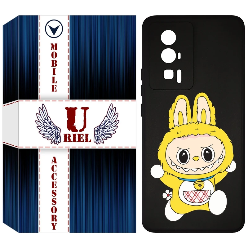 کاور یوریل مدل KSH کد 122 طرح عروسک لبوبو مناسب برای گوشی موبایل شیائومی Poco F5 Pro / Redmi K60 / K60 Pro