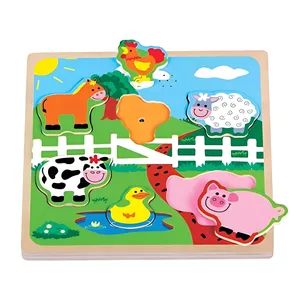 پازل آموزشی حیوانات مدل TP-1205