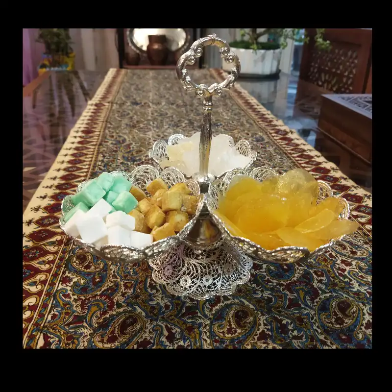 اردو خوری ملیله کاری مدل بیتا کد 207