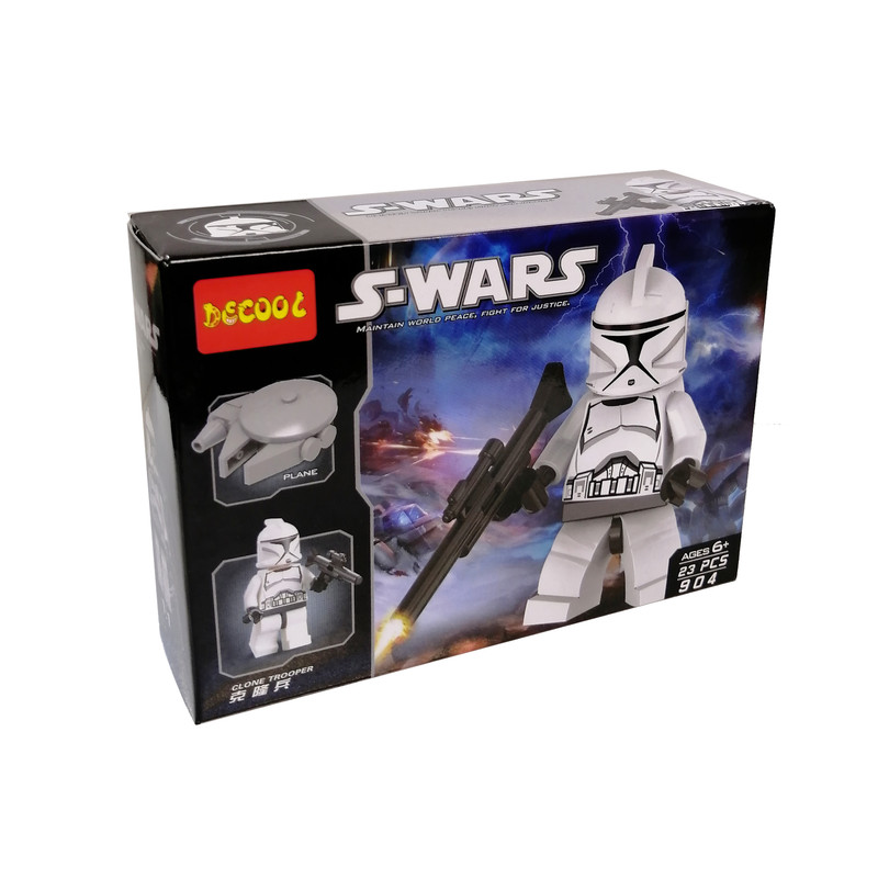 ساختنی دکول مدل جنگ ستارگان طرح CLONE TROOPER