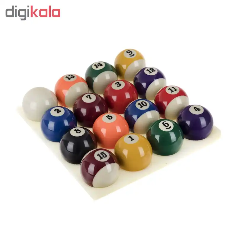 توپ بیلیارد مدل CHANCE مجموعه 16 عددی سایز 2