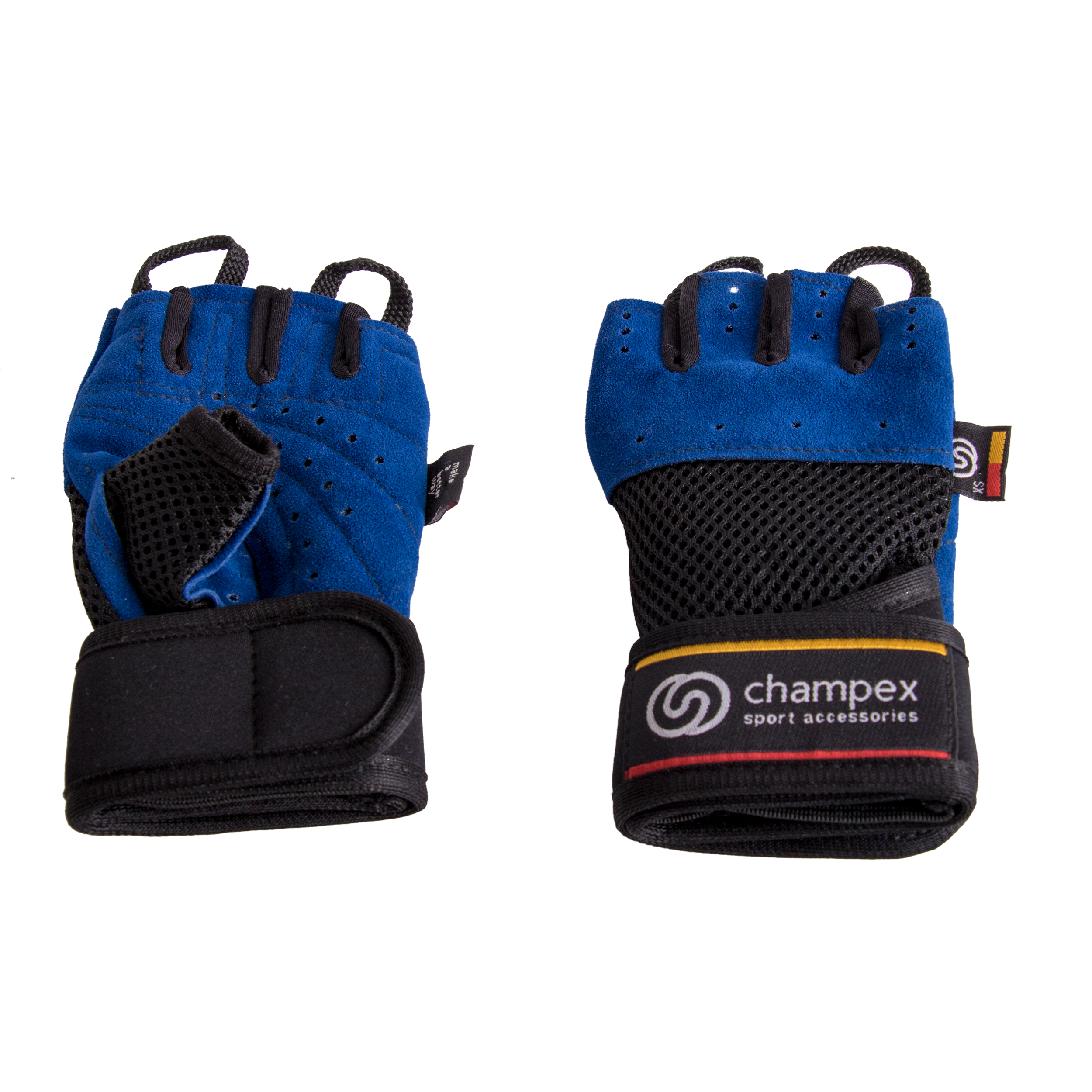 دستکش تمرین چمپکس مدل Gear Man Plus Ashbalt Blue