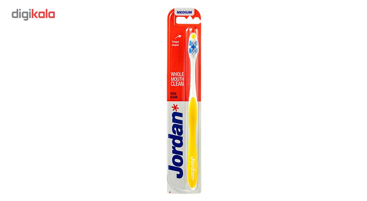 مسواک جردن مدل Total Clean متوسط