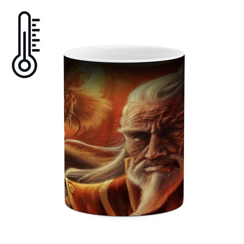 ماگ حرارتی کاکتی مدل انیمه کد mgh17168