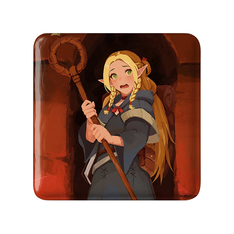 پیکسل خندالو طرح مارسیل انیمه خوشمزه در سیاه چال مدل مربعی کد 35927