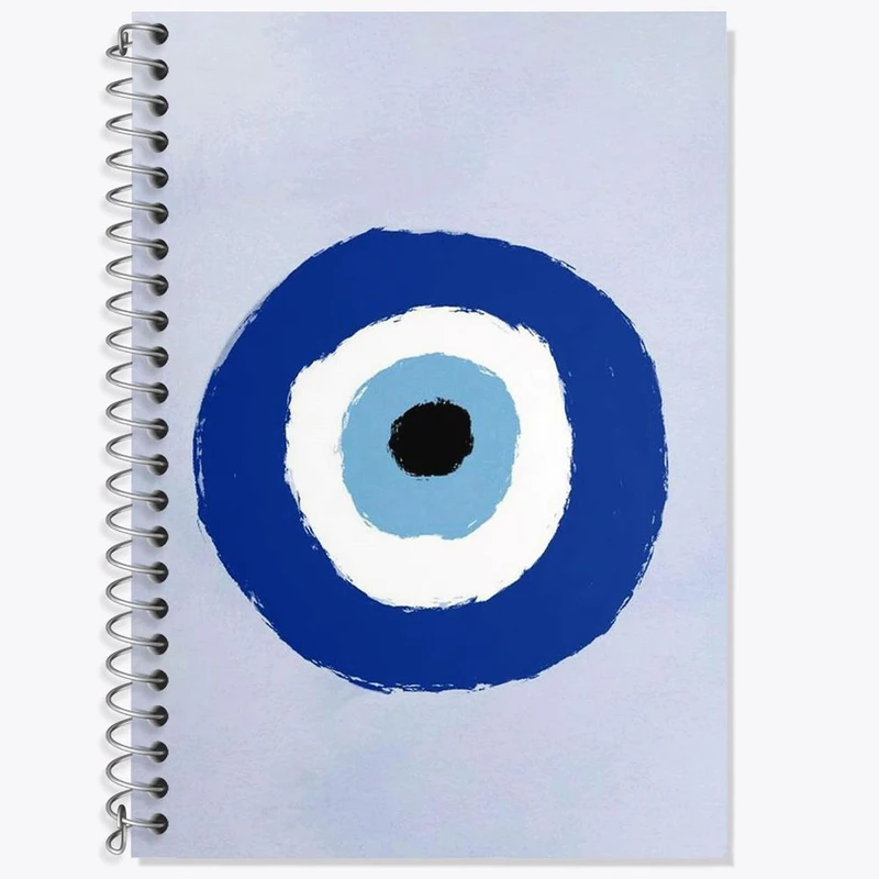 دفتر لغت 50 برگ خندالو مدل چشم نظر کد 22015