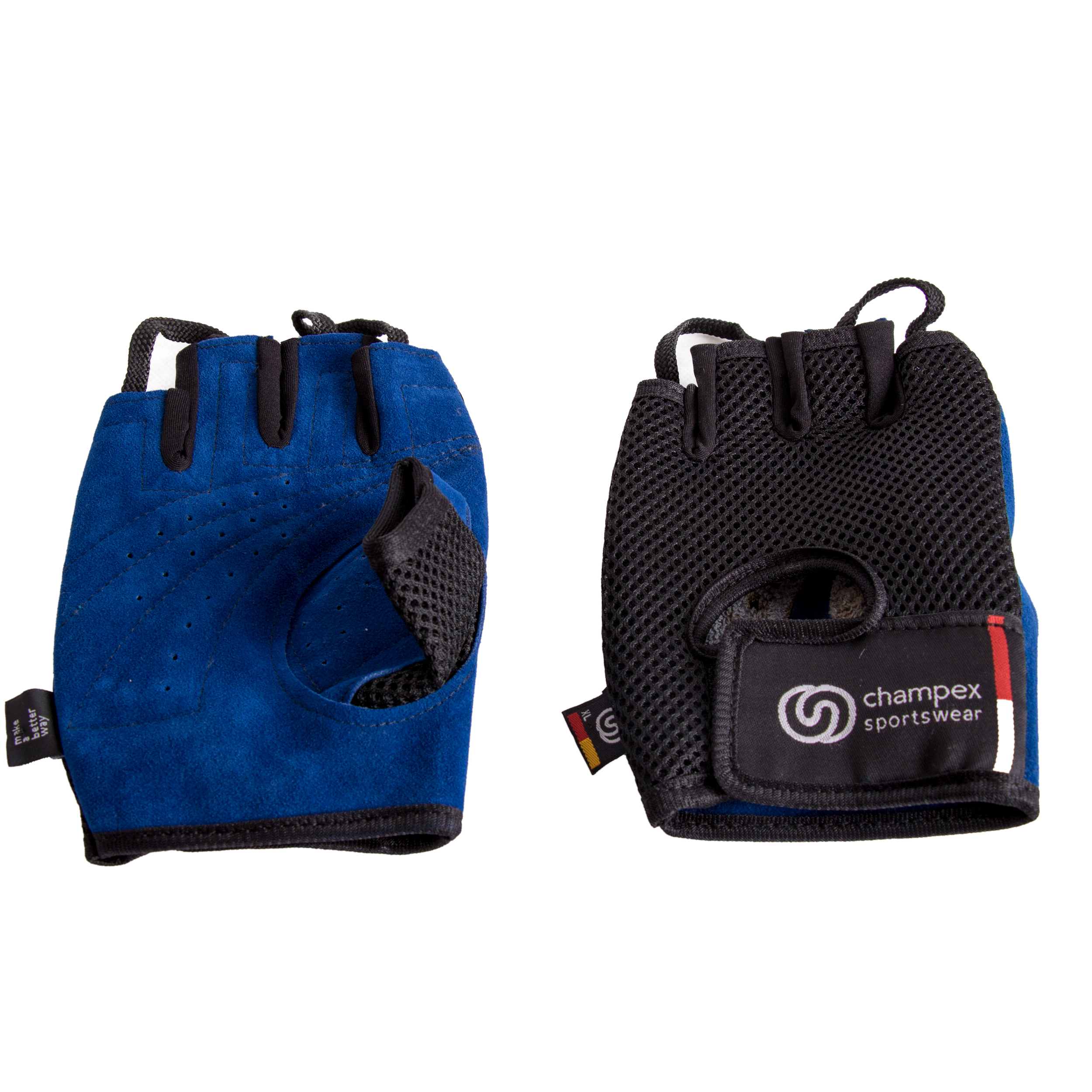 دستکش تمرین چمپکس مدل Gear Man Ashbalt Blue